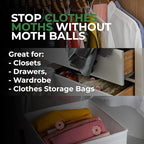 Professor Killamoth 61 Pack Cedar Blocks, Sachets, Rings, Balls - Stop Clothes Damage - The Ultimate Cedar Collection to Protect Your Clothes