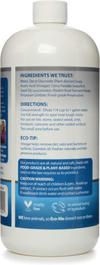 Eco-me Concentrated Muli-Surface and Floor Cleaner, 32 Fl Oz, Fragrance-Free