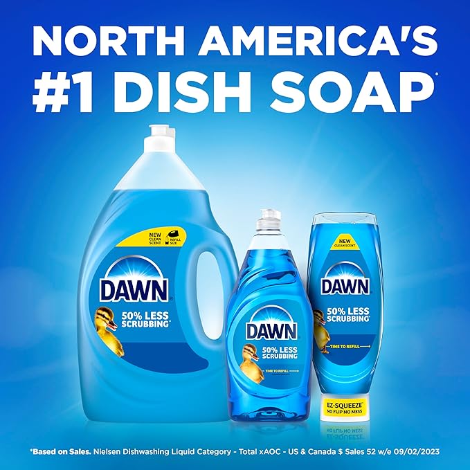 Dawn Ultra Antibacterial EZ-Squeeze Hand Soap, Orange, 22 Fl Oz