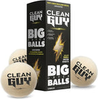 Wool Dryer Balls XL 3-Pack– Natural Fabric Softener, Reusable Laundry Dryer Balls –Reduce Drying Time, Static & Wrinkles– Hypoallergenic, Chemical Free Dryer Sheet Alternative, Eco-Friendly
