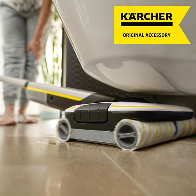 Kärcher Microfiber Multi Surface Rollers for Karcher FC3, FC5, FC7 Electric Floor Cleaners - 2 Pack