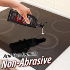 HOPE'S Perfect Cooktop Glass and Ceramic Cooktop and Stove Top Cleaner, Fast Acting and Removes Burnt on Stains from Glass Ceramic Smooth Top Ranges with its No Rinse Formula, 10.6 Oz, Pack of 3