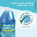 Simple Green 11301 Clean Building Glass Cleaner Concentrate, Unscented, 1gal Bottle (Case of 2)