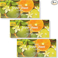 Lime Basil & Mandarin Sheet Fragrance 20 x 3 Pack - Long-Lasting Dryer Sheet Scent for Clothing Styler - Deodorizing & Refreshing - Easy Use Styler Fabric Softener Sheets Compatible with LG Styler