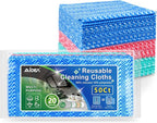 AIDEA Cleaning Wipes, Reusable Cleaning Cloth and Towels, Domestic Wipes for Dish&Kitchen, 50 Count Multi-Purpose Rags, 12 * 12 Inch