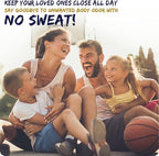 NO SWEAT! Ultra Long Lasting Sweat and Body Odor Protection, 98% Natural Ingredients, Hypoallergenic & Clinically Tested, Alcohol-Free & Fabric Safe, 20x Longer Duration, Created from Science (50mL)