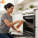 CITRATIDE Grill & Oven Cleaner Spray – Heavy Duty Plant-Based Citrus Degreaser Cleans and Degreases BBQ Cooking Grates and Racks, Pellet and Electric Smokers– Non-Toxic, USA Made (32 fl oz)