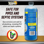Instant Power A/C Condensate Drain Line Cleaner - AC & HVAC Unclogger for Air Conditioner Drain Lines, Prevents Odors & Water Damage, Safe for Pipes & Septic Systems - 32 oz (Pack of 1)