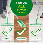 Swiffer Sweeper Wet Mopping Cloth Multi Surface Refills, Mops for Floor Cleaning, Febreze Lavender Scent, 36 Count