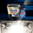 Finish Ultimate Dishwasher Pods, No Pre-Rinse Dishwasher Detergent Soap Removes Burnt-On Stain, with CycleSync Technology, Degreasing & Scrubbing Power, 76 Count