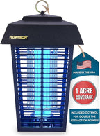 Flowtron Bug Zapper, 1 Acre of Outdoor Coverage with Powerful 40W Bulb & 5600V Instant Killing Grid, Electric Insect, Fly & Mosquito Zapper, Made in The USA