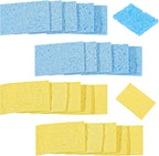 20Pcs Cleaning Pads Soldering Sponge Scouring Pad Scrubbing Pads with Holes Multipurpose for Kitchen Household Cleaning