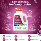 Truly Free Natural Fabric Softener | Non-Toxic for Babies & Kids Sensitive Skin | Plant-Based Laundry Softening Conditioner | Safe, Gentle & Chemical-Free | Signature Scent | 1 Pack with Jug