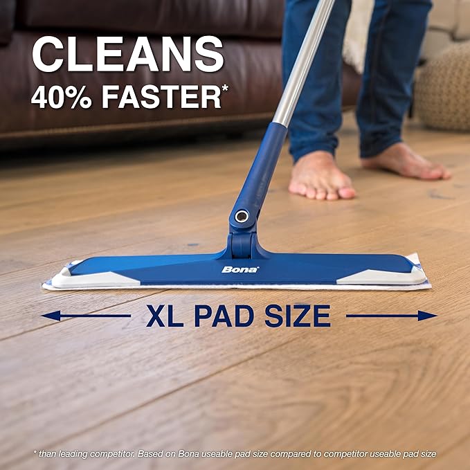 Bona® Disposable Wet Cleaning Pads for Hardwood Floors,Lavender Scent,(Pack of 6)