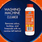 Glisten Washing Machine Cleaner, Helps Remove Odor, Buildup, and Limescale, Fresh Scent, 12 Ounce Bottle, 2-Pack