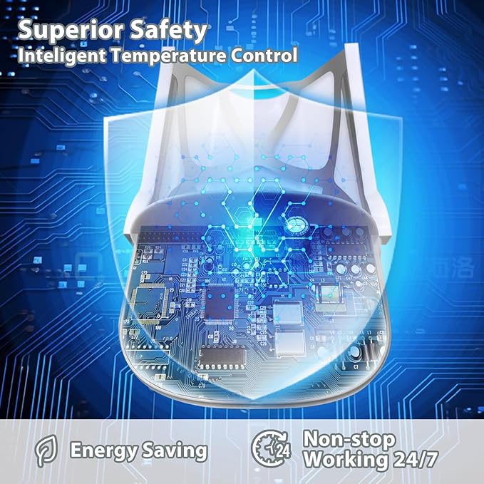 Flying Insect Trap for Indoors, Plug-in Fruit Fly Trap Catcher, Adjustable Lighting Bug Zapper for House Flies, Mosquitoes, Fruit Flies, Gnants, and Mosquitos, Office (Include 5 Refills)