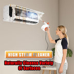 ETL-Certified Handheld Steam Cleaner - 221℉ 3.5 Bar Pressure, Chemical-Free Multi-Surface Cleaner for Kitchen, Bathroom, Car - Heats in 3-5 Mins