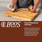 John Boos 5 oz Board Cream with Beeswax and Mineral Oil for Wood Surface Care – All-Natural Conditioner & Sealer for Butcher Blocks, Wooden Cutting Boards, Countertops, and Utensils