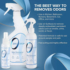 Zero Odor - Multi-Purpose Strong Odor Eliminator for Home, Office, Car, Bathroom, Hotel, Room Deodorizer, and Odor Neutralizer, (Kit)