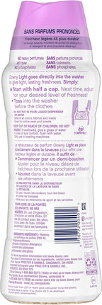 Downy Light Laundry Scent Booster Beads for Washer, White Lavender, 20.1 oz, with No Heavy Perfumes
