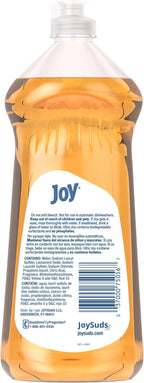 JOY Ultra Dishwashing Liquid, Orange Scent, 10 Count, 30 Ounce Bottles