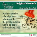Bug Soother Spray 8 oz - Natural Insect, Gnat and Mosquito Repellent & Deterrent - Safe Bug Spray for Adults, Kids, Pets, & Environment - Made in USA