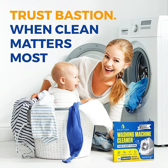 Washing Machine Cleaner 24-pack & Foaming Enzyme Garbage Disposal Cleaner Bundle 24-pack