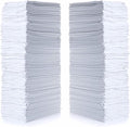 SIMPLI-MAGIC Cotton Shop Towels 14"x12" (145 Pack) – Reusable Cleaning Shop Rags for Automobiles, Industries, Garage and Homes (White)