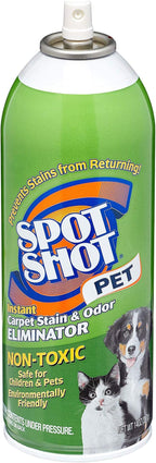 HFOTD Spot Shot Pet Instant Carpet Stain & Odor Eliminator Spray, 14 oz (Pack of 2)