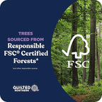 Quilted Northern Ultra Plush Toilet Paper, 6 Mega Rolls = 24 Regular Rolls, 3X Thicker*, 3 Ply Soft Toilet Tissue