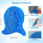 6 PCS Pet Hair Remover for Laundry – Effectively Removes Fur, Lint & Dander – Reusable, Eco-Friendly Laundry Pet Hair Catcher – Gentle on Clothes, Protects Machine, Easy to Use & Clean (Blue)