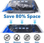 MEIQIHOME Vacuum Storage Bags, Space Saver Sealer Bags for Clothing, Pillows, Comforters, Blankets, Bedding, Travel, 16 Roll Bags, PA+PE Material