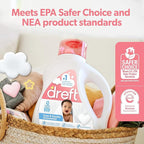 Dreft Liquid Laundry Baby Detergent Unscented 92 fl oz 64 loads (Pack of 2)
