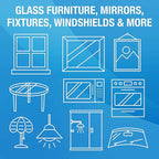 MiracleWipes for Glass, Disposable and Streak Free Cleaning Wipes for Mirrors, Windows, Kitchen, Home, and Auto- 30 Count