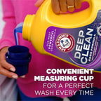 ARM & HAMMER Deep Clean Odor Formula Liquid Laundry Detergent, Radiant Burst Scent, 75 Fl Oz, 50 Loads