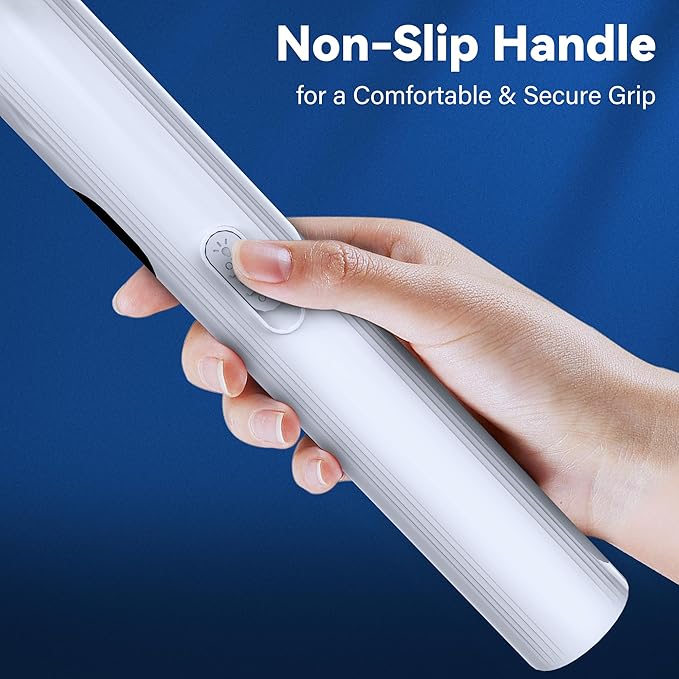 Electric Fly Swatter Racket,2 in 1 Mosquito Bug Zapper 4100V Handheld Mosquito Killer with 1800 mAh Rechargeable Battery, Purple Light and 3-Layer Safety Mesh for Indoor Outdoor Grey Two-Pack