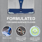 Bona Multi-Surface Floor Cleaner Refill - 128 fl oz - Lemon Mint - Residue-Free Floor Cleaning Solution refill for Spray Mop and Spray Bottles - For Use on Stone, Tile, Laminate, and Vinyl Floors