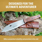Condor Tool & Knife Survival Machete with Walnut Handle
