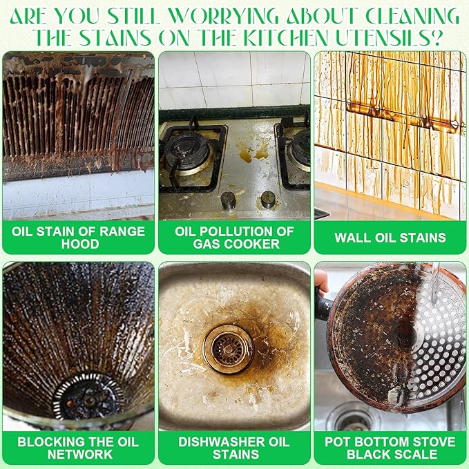 Cleaning Milk House Cleaner,Powerful Multifunctional Cleaner,Powerful Multifunctional Concentrated Cleansing Lotion,Multi Functional Effective cleaning Milk for Household Kitchen to Heavy Oil Stains