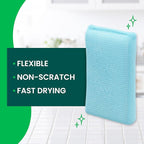 Scotch-Brite Dobie Colors Pads, Dobie Sponge for All Purpose Cleaning of Kitchen, Bathroom, and Household, Non Scratch Pads Safe for Non-Stick Cookware, 24 Count