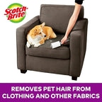 Scotch-Brite Pet Hair Pickup Extra Sticky Lint Roller, Designed for Removing Fur + Fluff on Couches, Clothes, Dog and Cat Beds, & More, 4 Pack, 192 Easy-Tear Adhesive Sheets Total