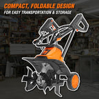 WEN Electric Tiller and Cultivator with 14-Inch Tilling Width and 10-Amp Motor (TC1014)