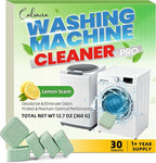 (30-Pack) Laundry Machine Cleaner, Washer Cleaner, for Front-Loaders, Top-Loaders, HE Machines, Easily Removes Residue, Septic Safe, Over a 12-Month Supply