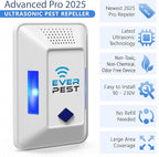Ultrasonic Pest Control Repeller (2-Pack) Plug in Flea Rat Roach Mosquito Cockroaches Rodent Spider Scorpion Fruit Fly Insect Indoor Plug Getter Robo