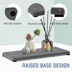 2PCS Water Absorbing Stone Tray, Fast Drying Stone Sink Tray, Water Absorbent Diatomite Trays, Stones Soap Trays, Diatomite Coasters for Kitchen Sink Bathroom Counter, Hand Soap Dish & Holders