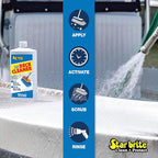 STAR BRITE Non-Skid Deck Cleaner & Protectant Ultimate Boat Deck Wash - Protects Against Future Stains & UV - Ideal for Fiberglass, Vinyl, Plastic, Painted & Metal Surfaces