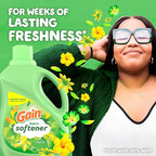 Gain Liquid Fabric Softener, Original Scent, 140 FL OZ, 190 Loads, Liquid Fabric Softener For Soft, Fresh Laundry