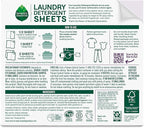 Seventh Generation Laundry Detergent Sheets, Up to 64 Loads, Fresh Lavender Scent, Removes Tough Stains, 0% Dyes and Artificial Fragrances, Safer for your family, (Pack of 2)