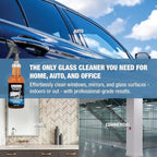 Zenex The Boss Glass Cleaner - Professional-grade Glass Cleaner | Removes Grime from Glass Surfaces - Mirrors, Windows, & More | Not For Tinted Glass | Spot-Free, Streak-Free Finish | 32 oz (2 Pack)