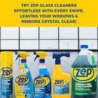 Zep Streak-Free Glass Cleaner - 1 Gallon - (Case of 2) ZU1120128 - Leaves windows and mirrors crystal clear